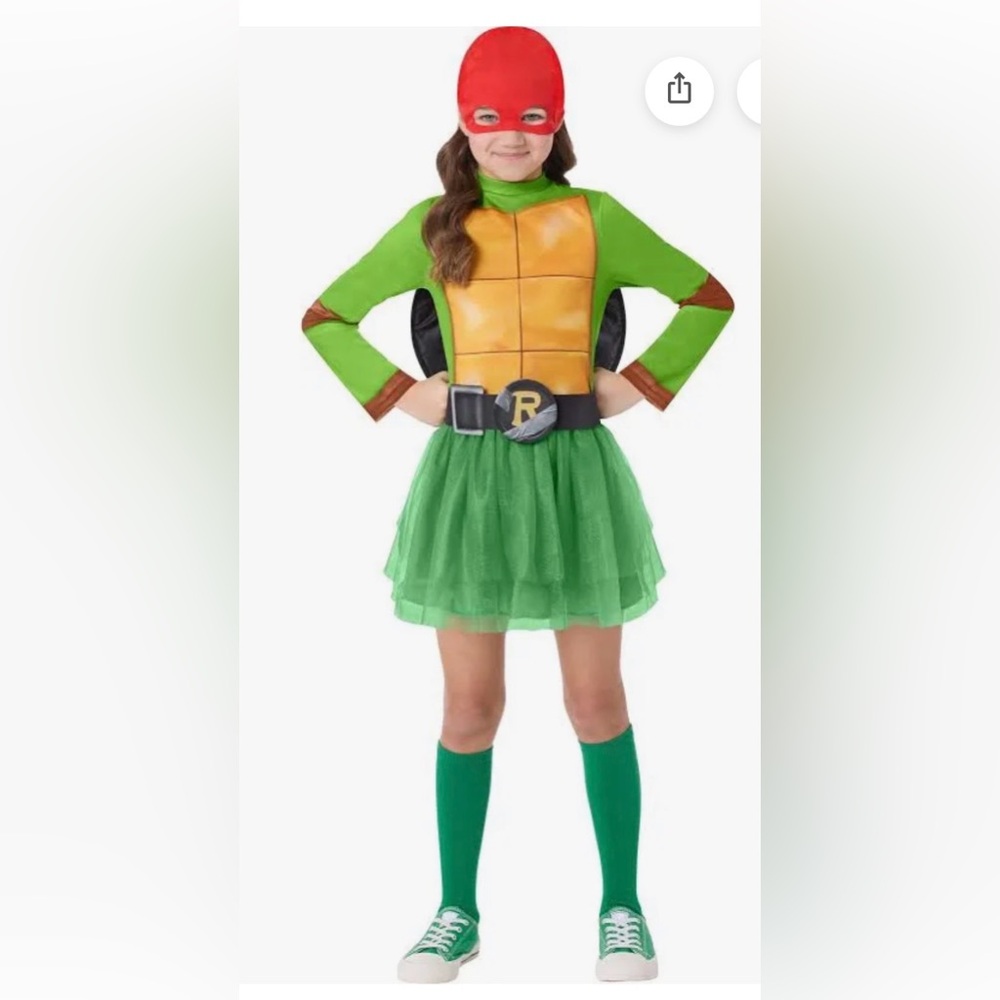 InSpirit Designs Tmnt 4 in 1 dress child costume. NWT various sizes(22)